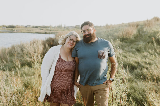 Varial Hosting CEO Ryan Smith and his wife in Saskatoon, celebrating over two decades as an independent Canadian web hosting provider.